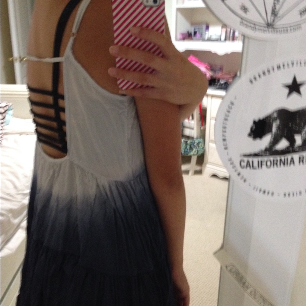Brandy Melville ombre blue dress